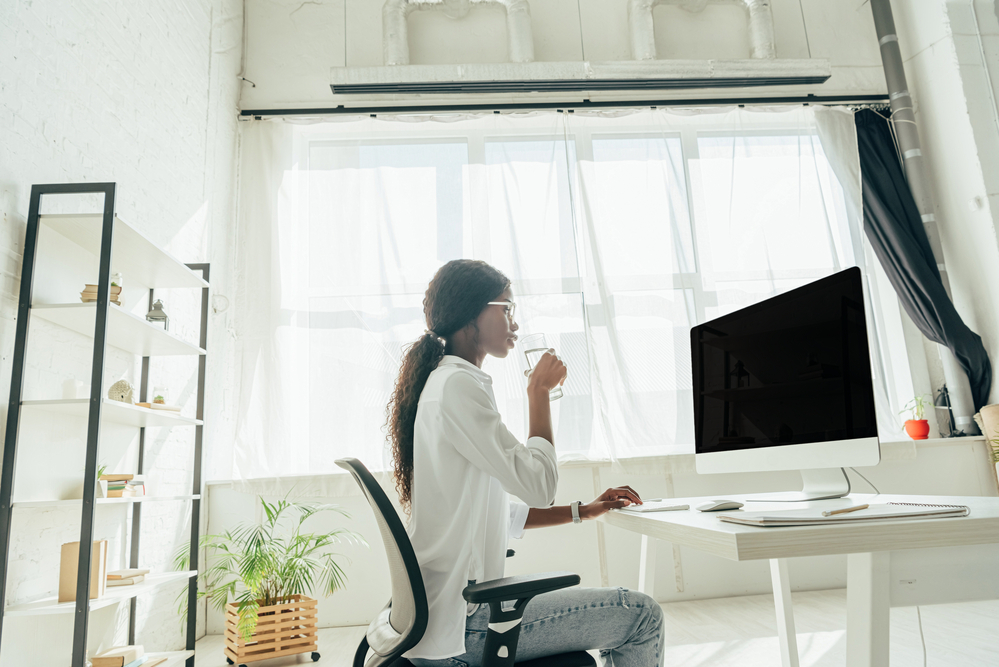 Women's home office ideas on a budget - Chalking Up Success!