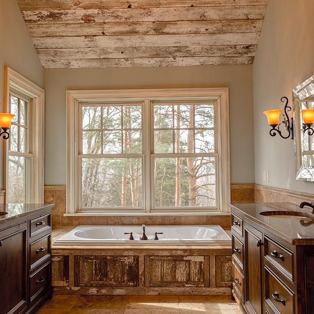 Bathroom in home