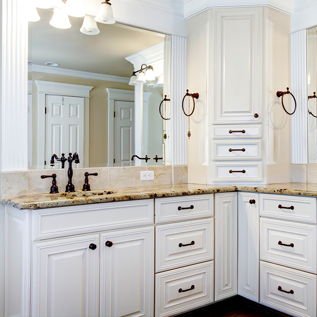 Bathroom in home