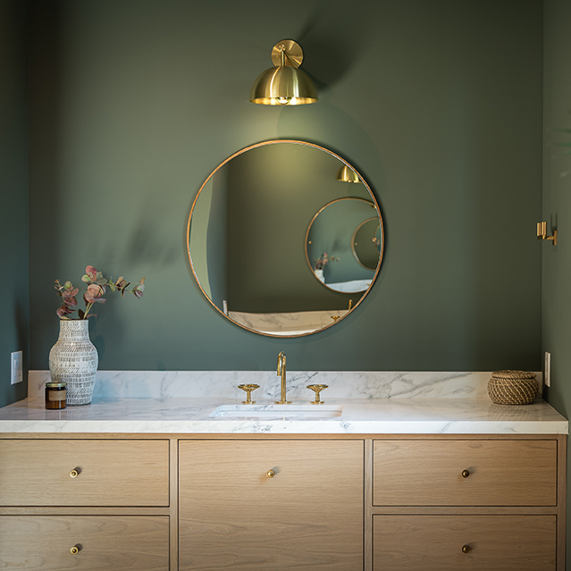 Bathroom in home