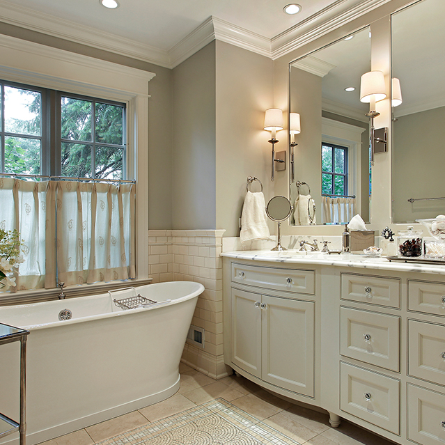 Bathroom in home