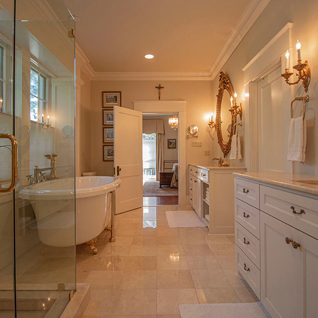 Bathroom in home