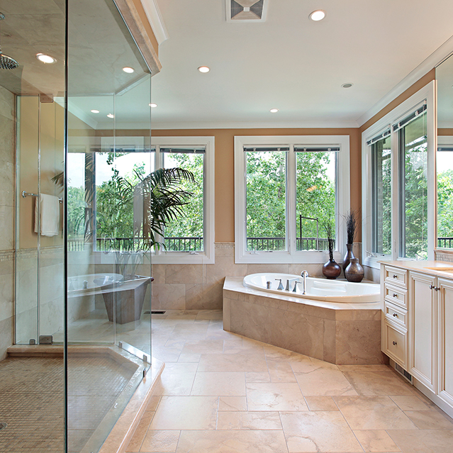 Bathroom in home