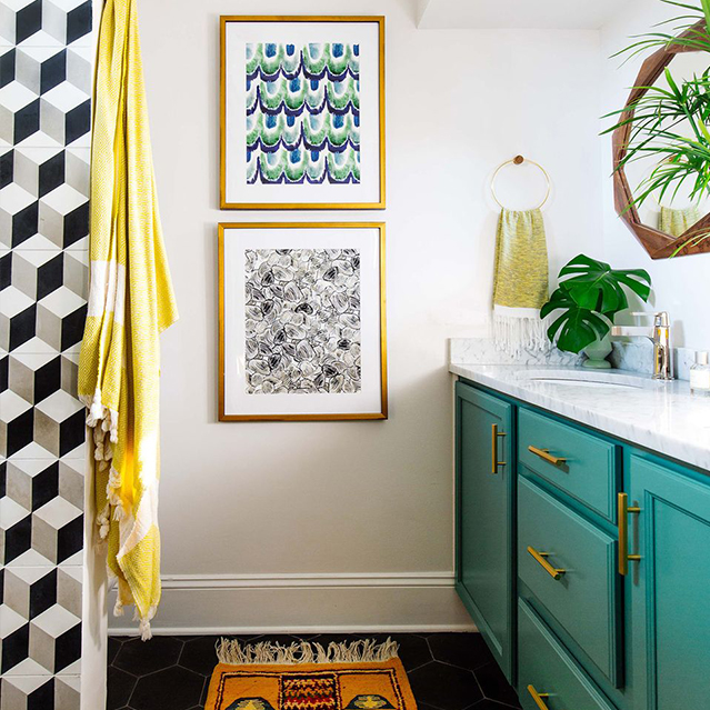 Bathroom in home