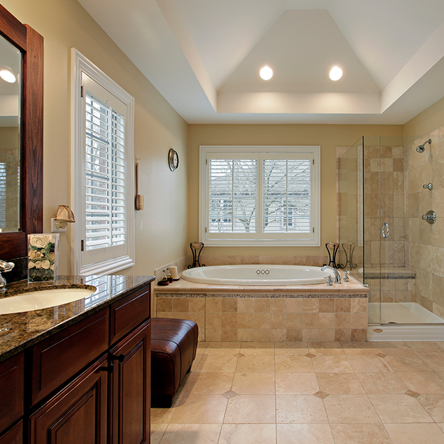 Bathroom in home