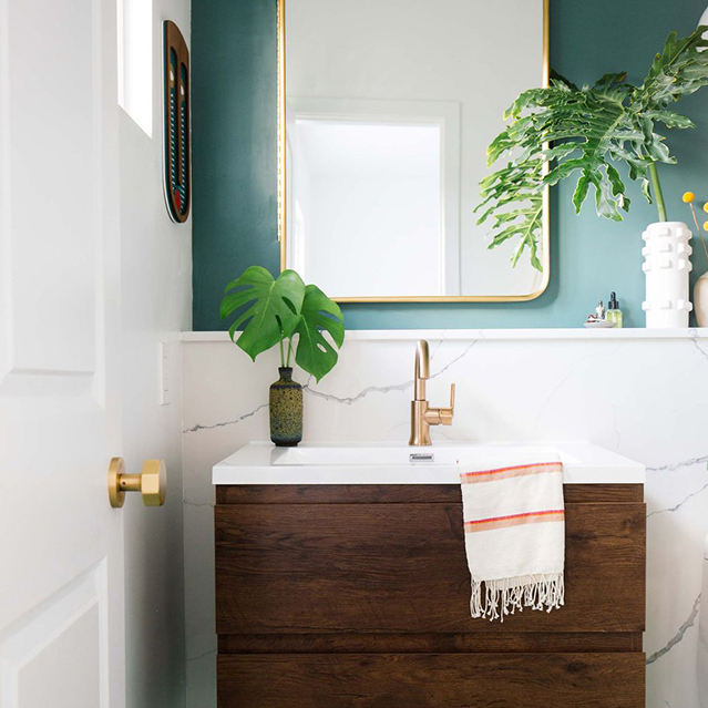 Bathroom in home